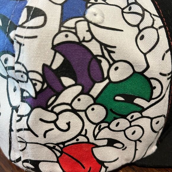 New SGA Fayetteville Woodpeckers MiLB Baseball Snapback Hat Cap Worms Print - Picture 5 of 5